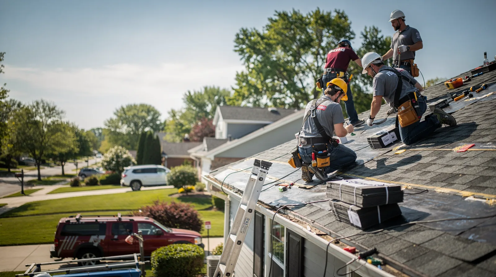 Roof Repair in Farmingdale, ME around you